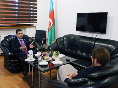 Официальный представитель посольства Египта посетил Государственный Центр Перевода Азербайджана